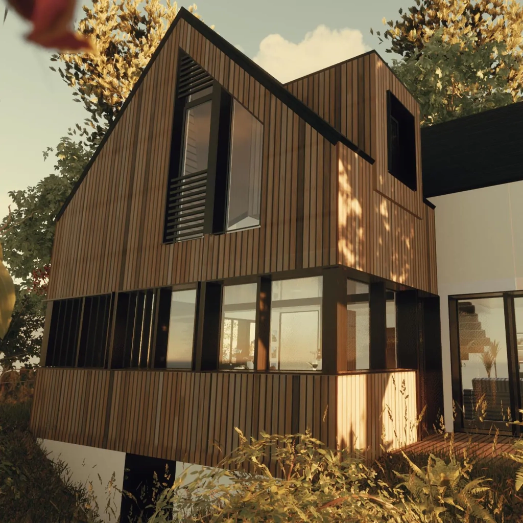 Rénovation et extension d'une maison à Sarzeau