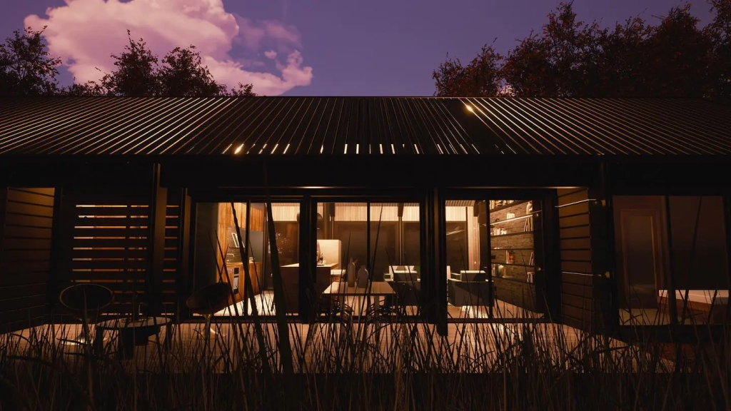 Conception d'une maison bois à Sarzeau