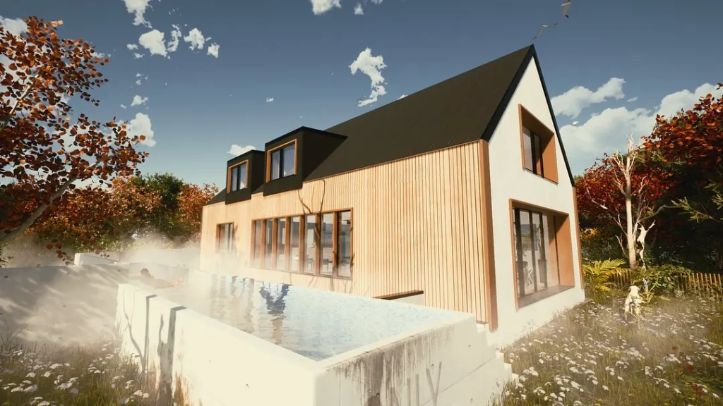 Conception d'une maison passive à Sarzeau